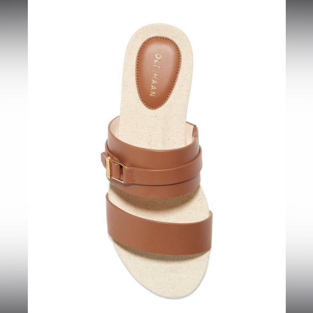 COLE HAAN Francine Demi Wedge Slide Sandal (Women) Size 8.5 B